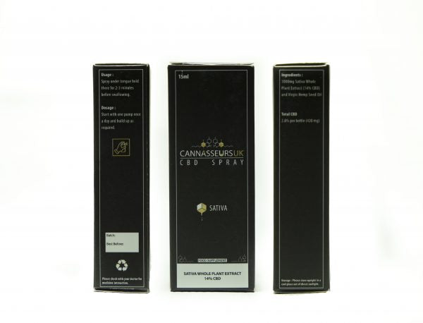 15ml Sativa CBD Oil Spray