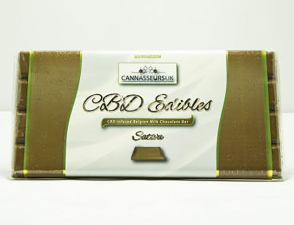 100gr Premium CBD Belgian Chocolate Bar [Sativa]
